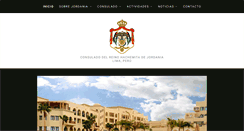 Desktop Screenshot of consuladojordanoperu.org