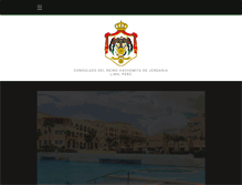 Tablet Screenshot of consuladojordanoperu.org